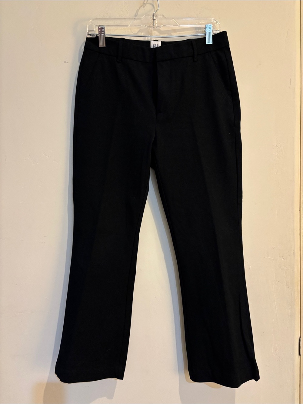 GAP Black High-Rise Kick Fit Pants size 10